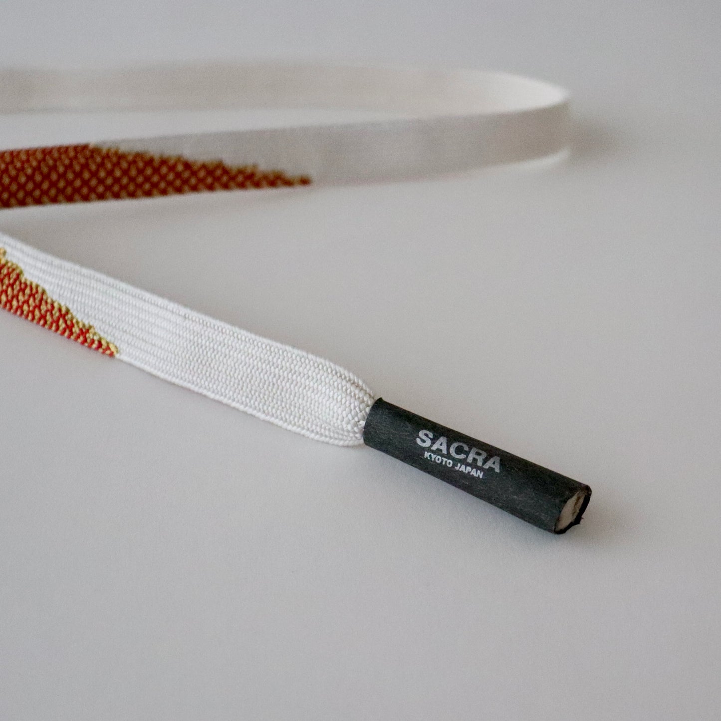 帯締め「高麗網目暈し - wht」和小物さくら