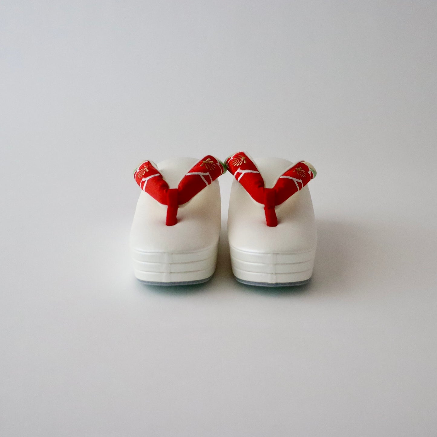 草履バッグセット「竹梅」和小物さくら