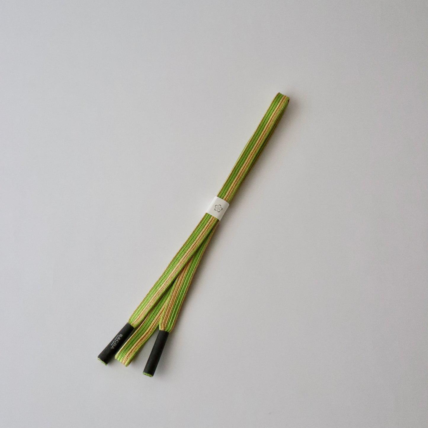 帯締め「高麗貝の口金立別- gd.lt-grn」 和小物さくら