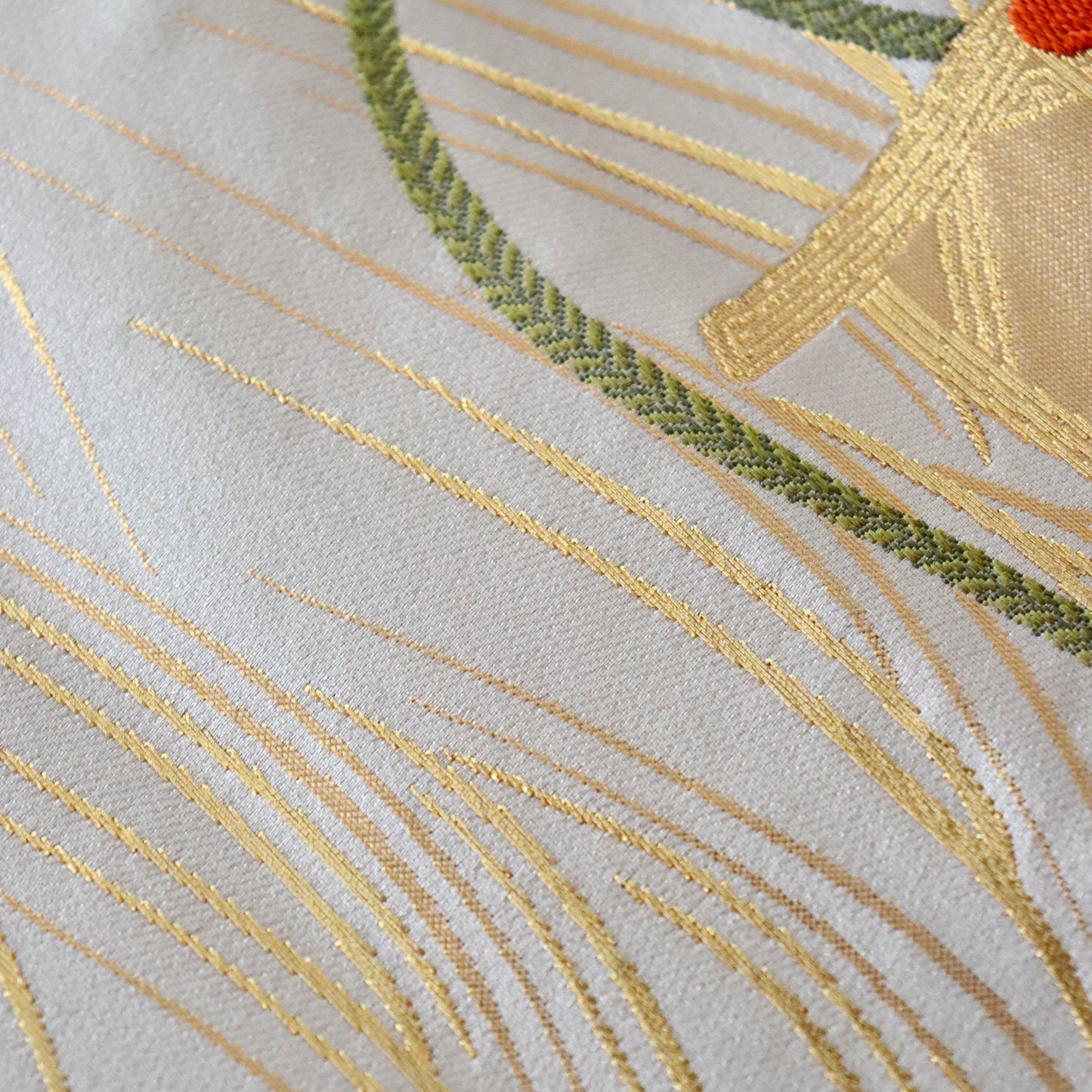 袋帯「波花籠文」梅垣織物