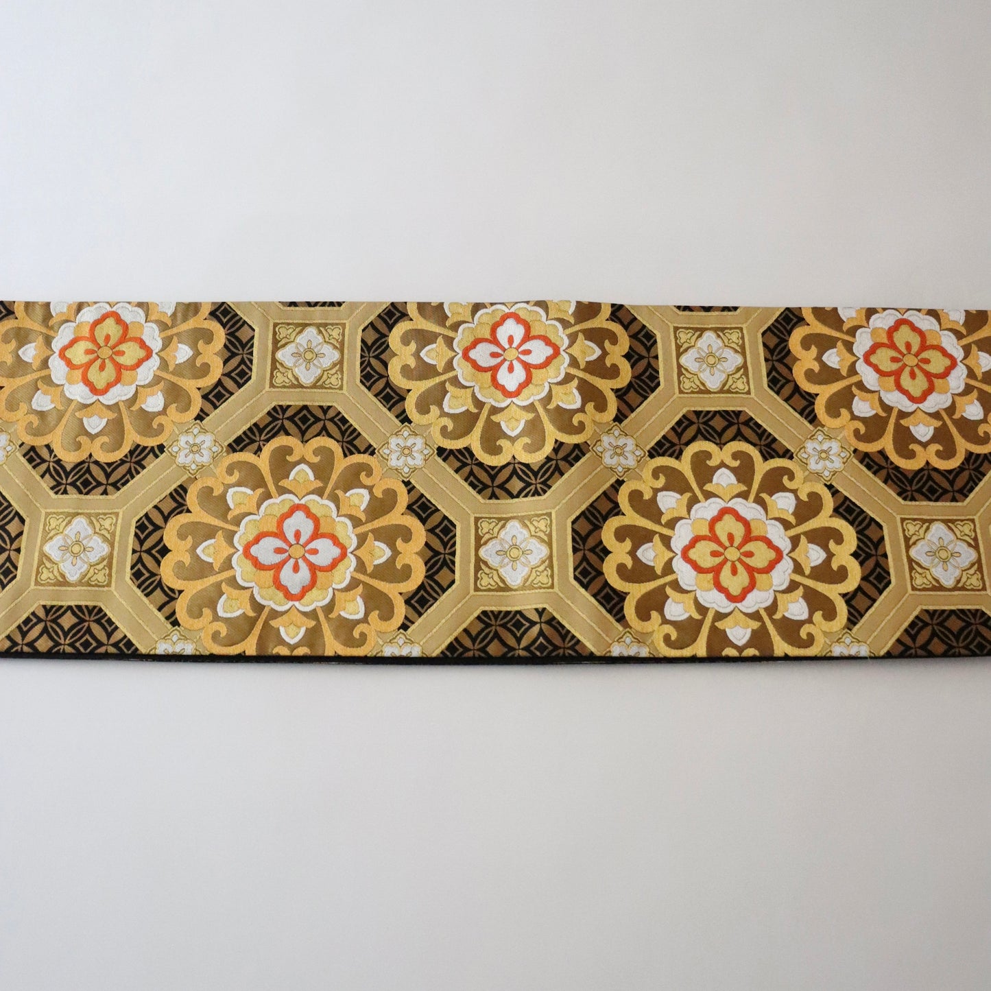 袋帯「光彩蜀江文」梅垣織物