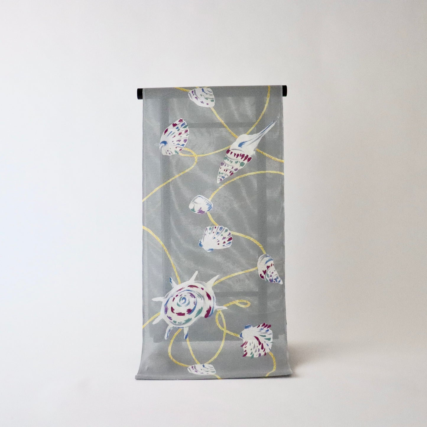 綿絽ゆかた「貝」紫織庵