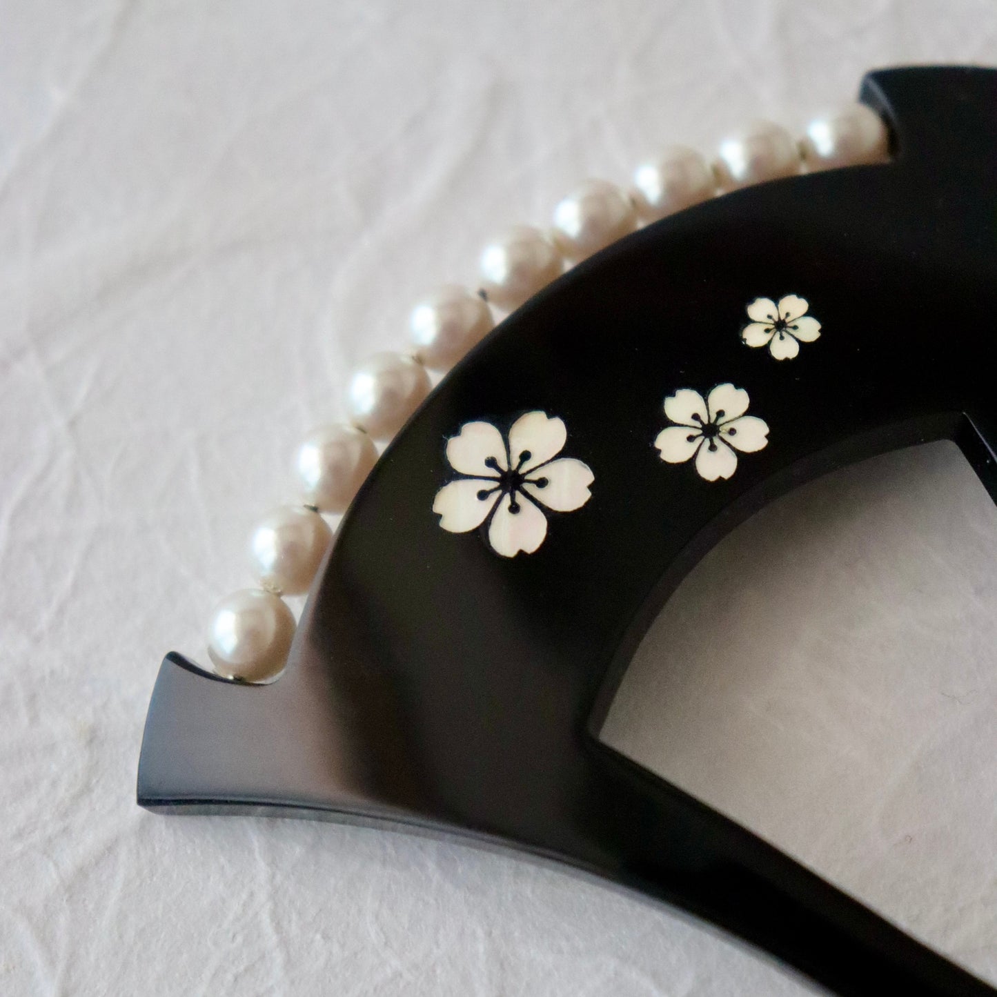 かんざし「螺鈿 桜」大原商店