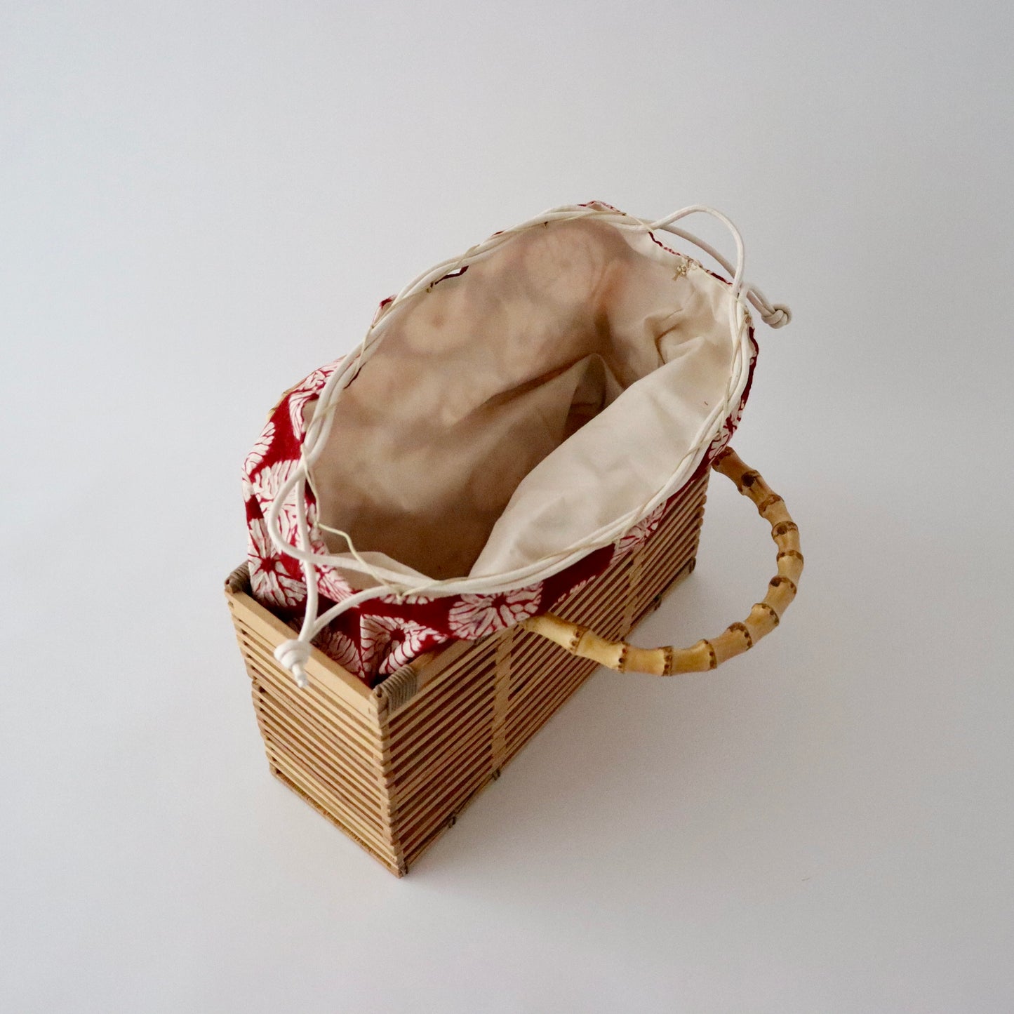 籠バッグ「絞染 - burg」大原商店