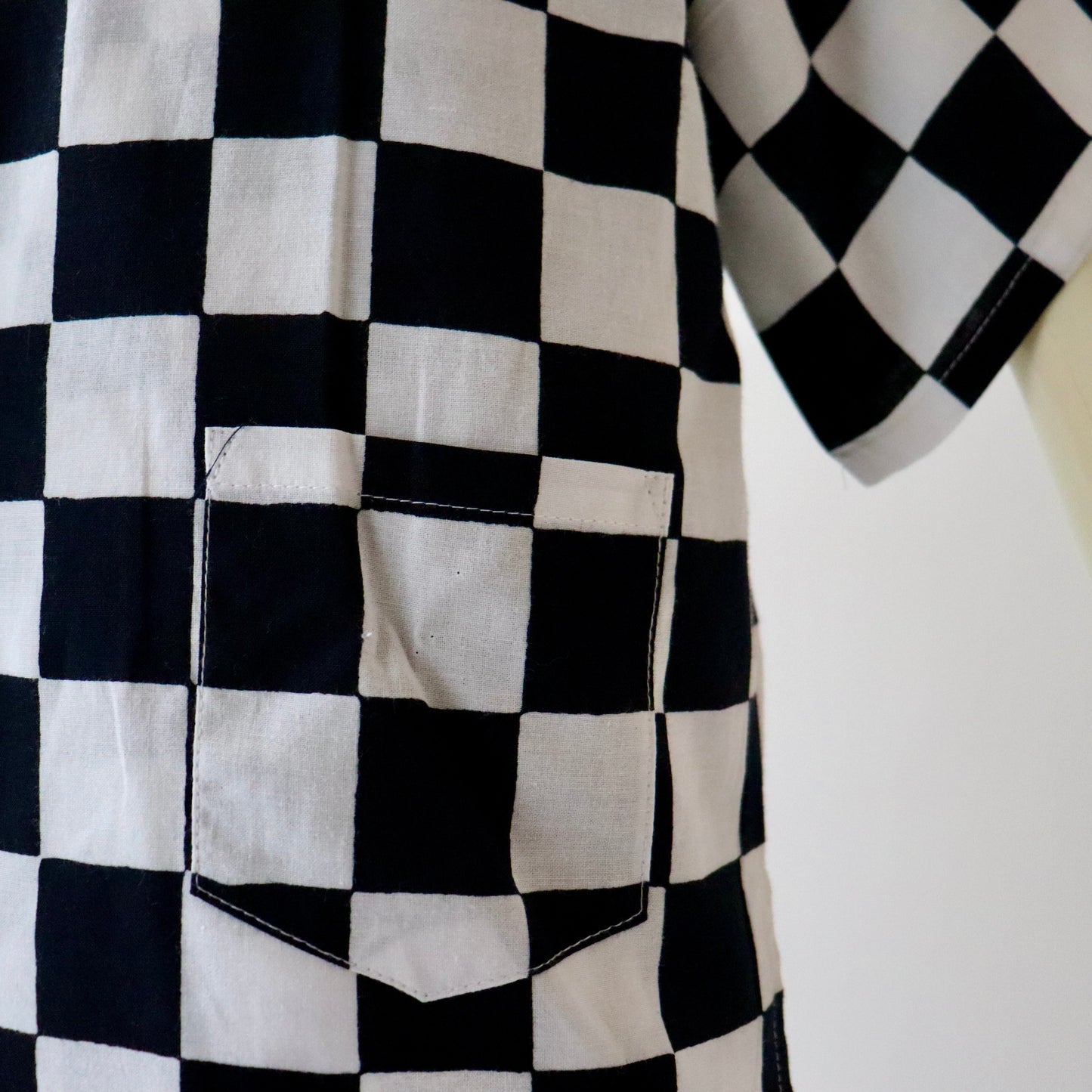 お子様甚平「市松」3号・身長100〜110cm前後向け