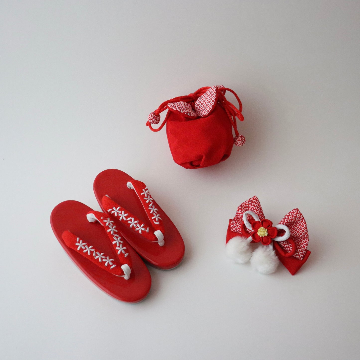 三歳 御祝着セット「花々」