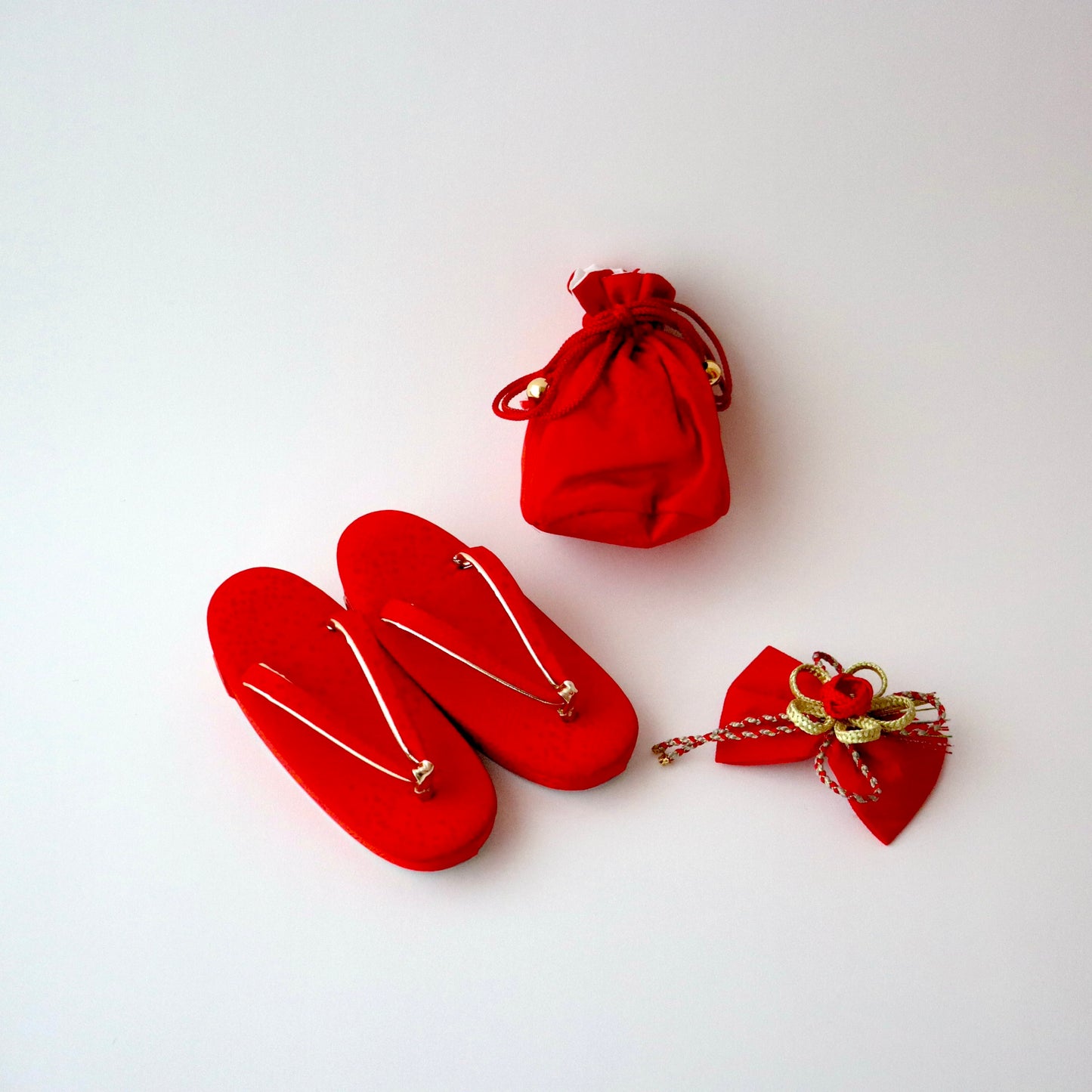 三歳 御祝着セット「雪輪絞り」