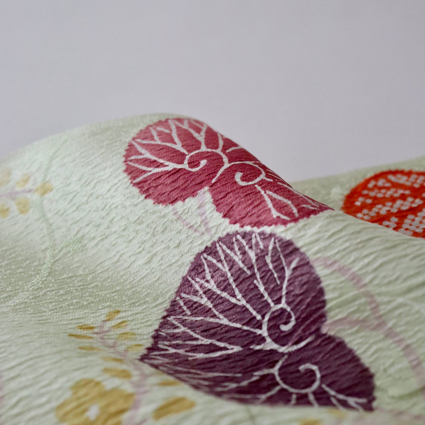 帯揚げ「葵 lt.g - 多ち花」和小物さくら