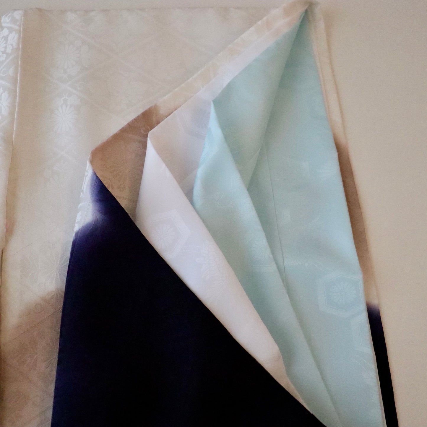 男児初着「ぼかし雲」