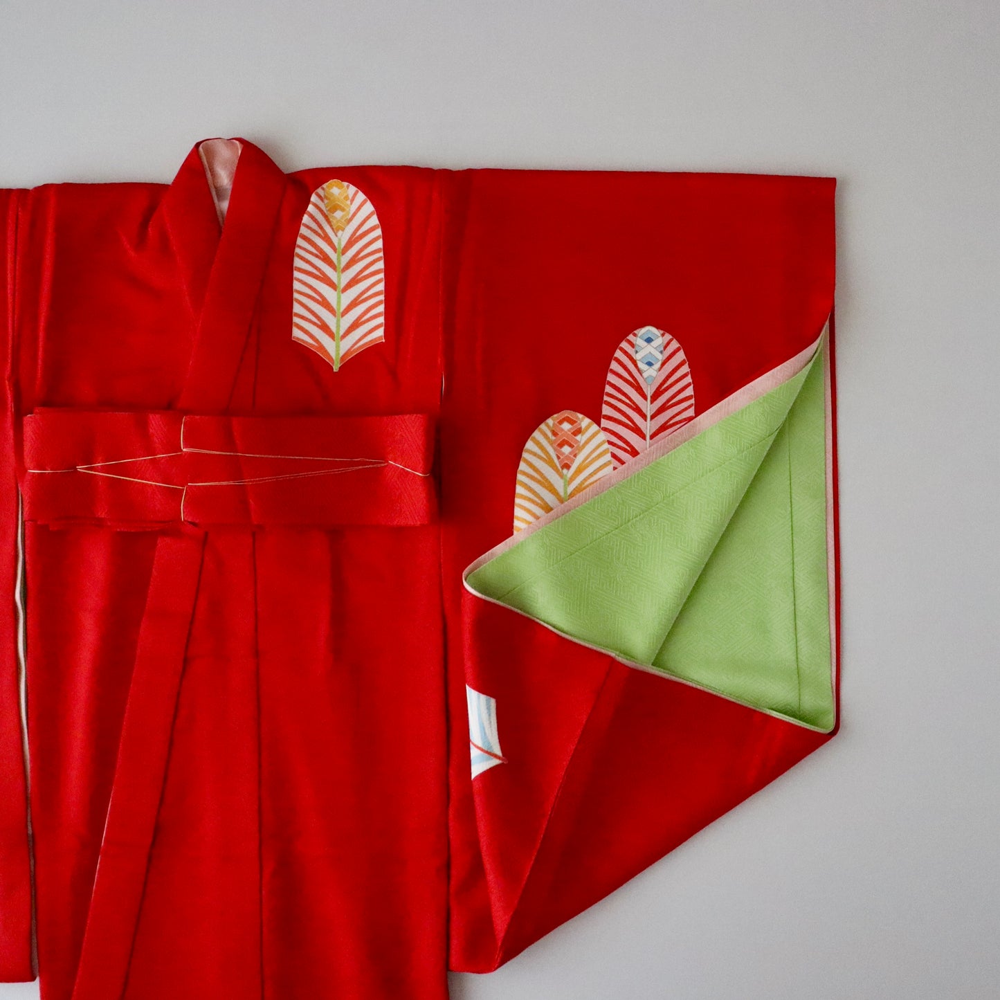 女児初着「若松文」高橋啓