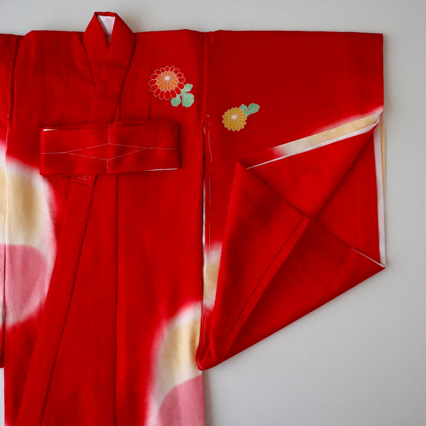 女児初着「鞠と牡丹」