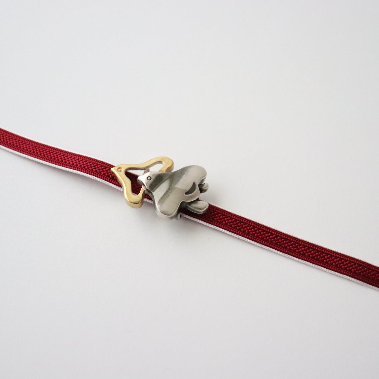 三分紐「紅梅耳付 - mag」大原商店