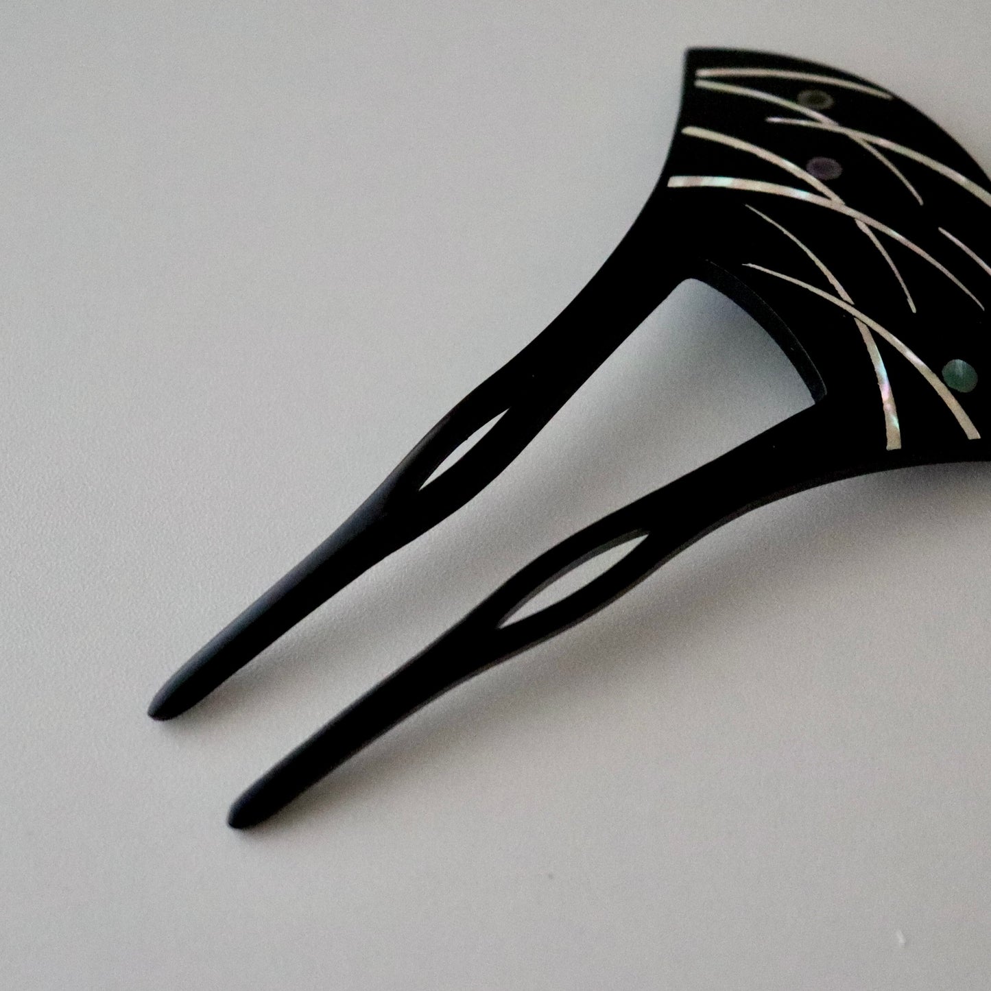 かんざし「螺鈿露芝」大原商店