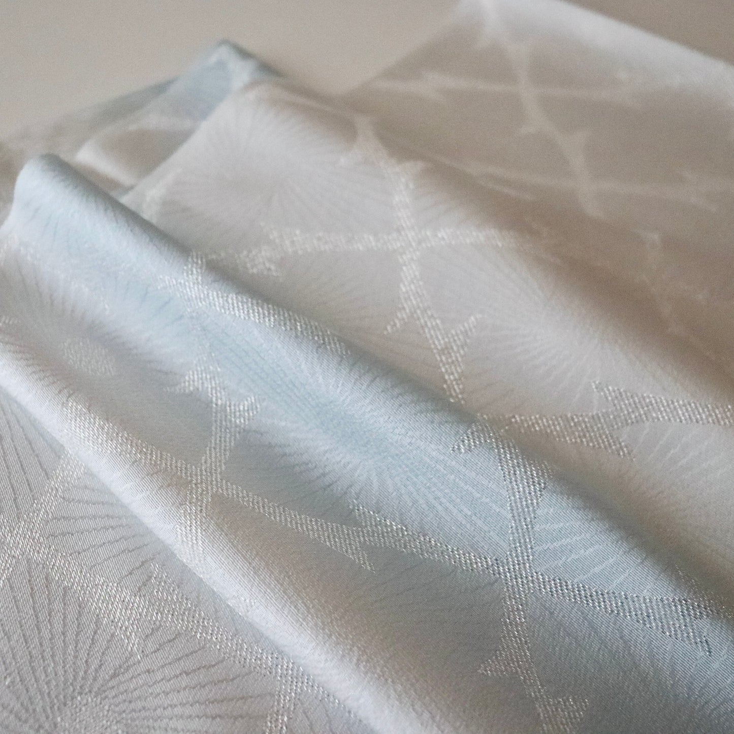 帯揚げ「葡萄唐草暈し - lt blu」和小物さくら