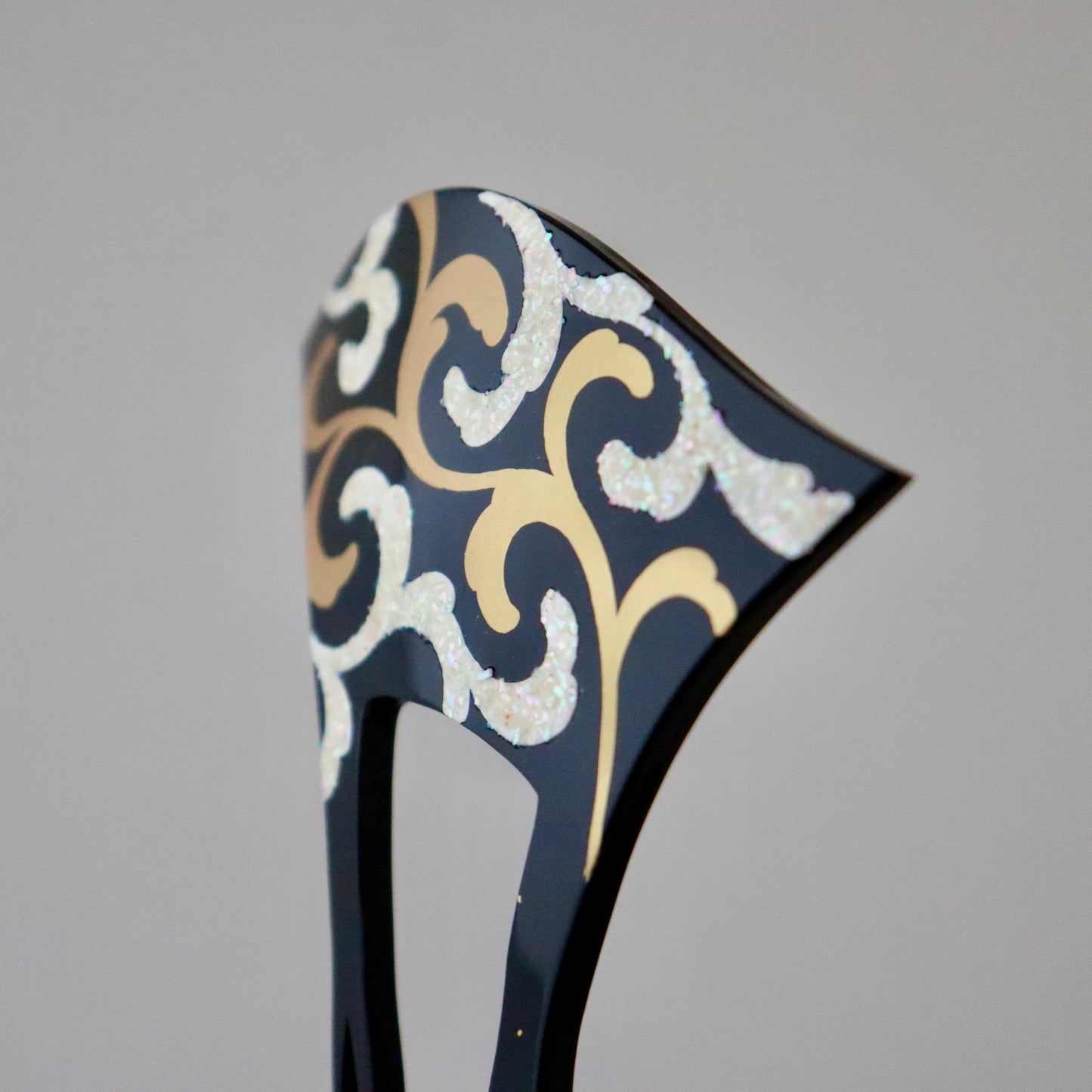 かんざし「螺鈿細工 - 唐草」大原商店