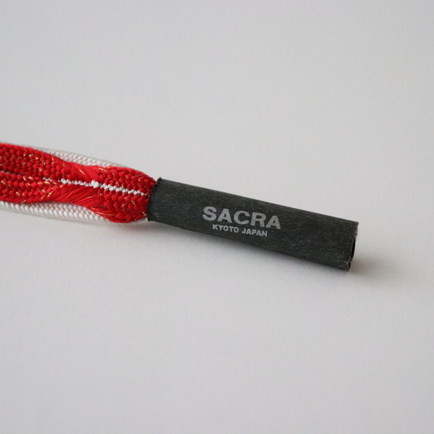 帯締め「高麗浮木の葉- wht.rd」和小物さくら