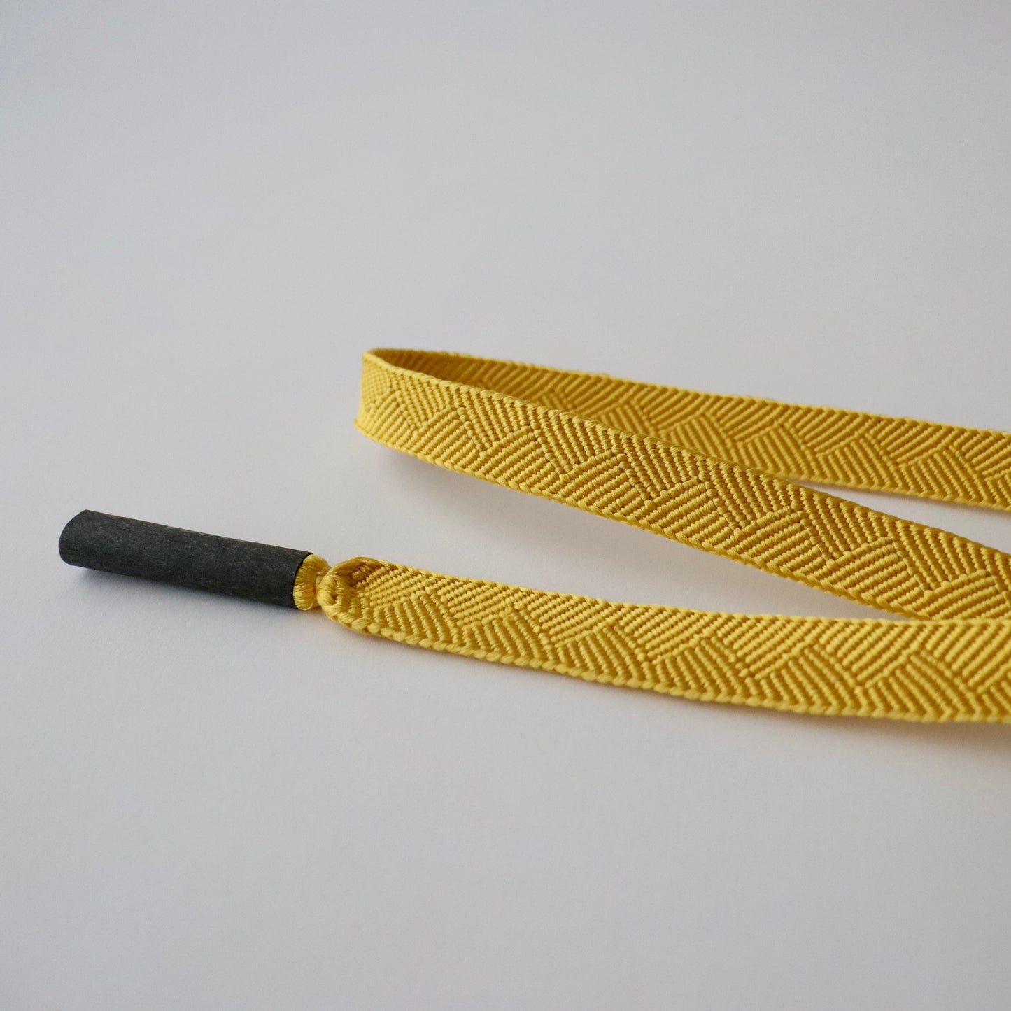 帯締め「丸台笹波静海金入 - yel」和小物さくら