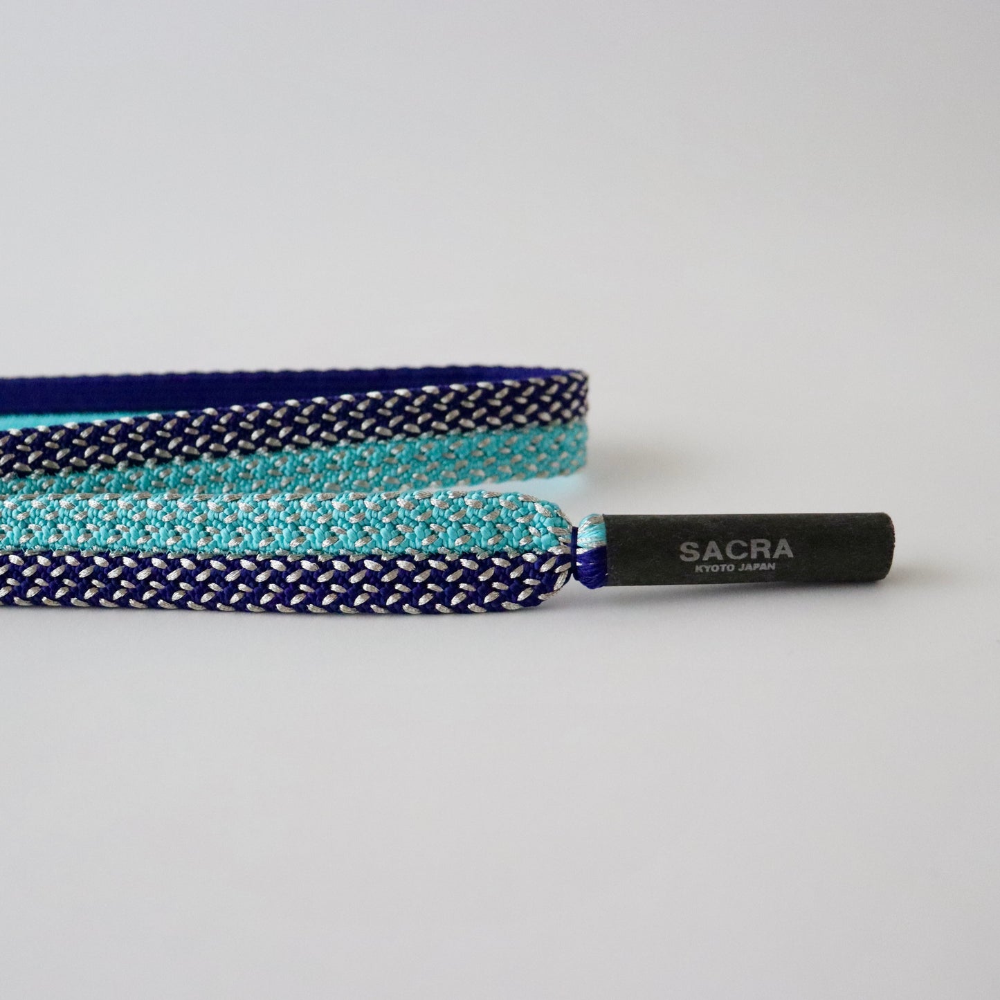 帯締め「内記二本合せ金霰撚房 - nvy bl」 和小物さくら