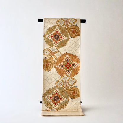 袋帯「松菱華文」熊井機業店