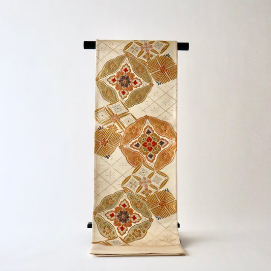 袋帯「松菱華文」熊井機業店