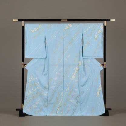 訪問着「加賀友禅 - 松竹梅桜楓」高田克也