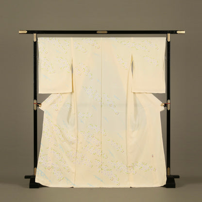 訪問着「加賀友禅 - 桜」高田克也