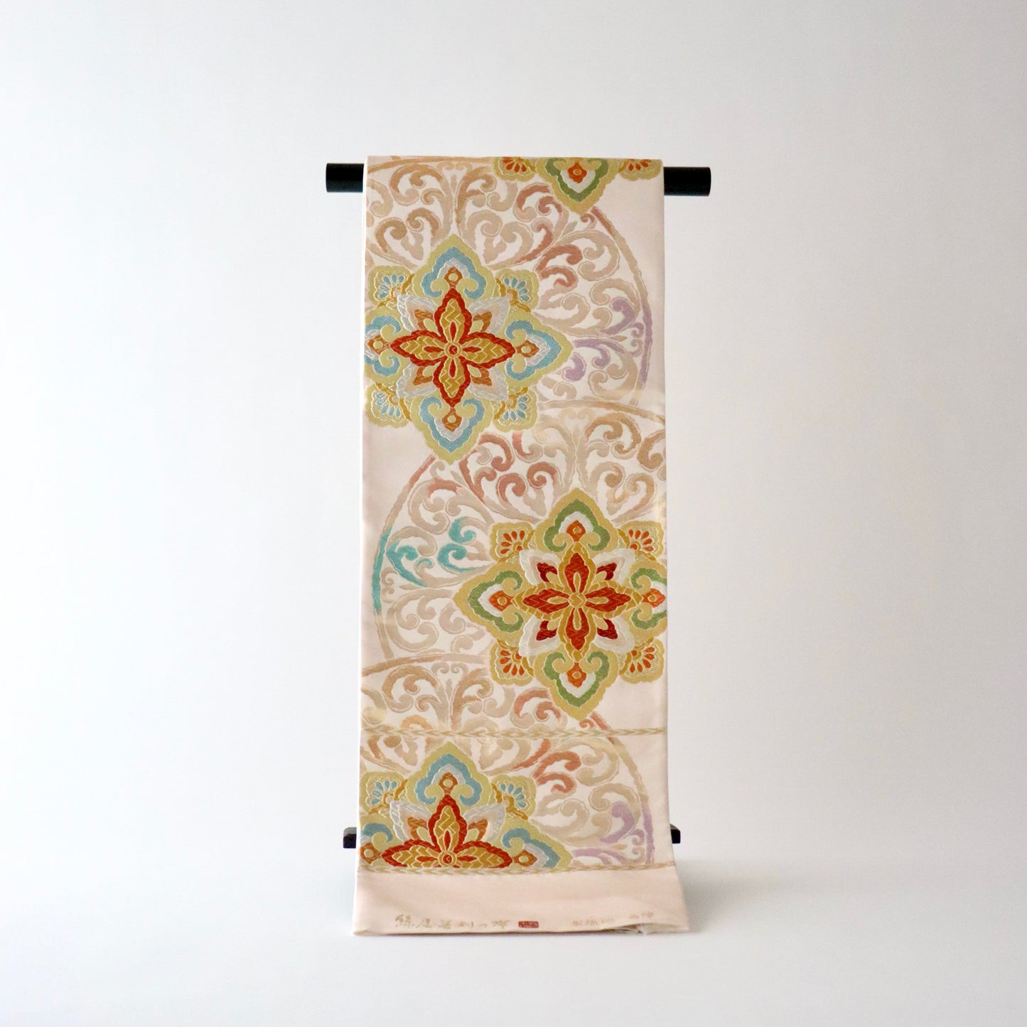 袋帯「伝承錦 - 唐草華文」絲屋善創