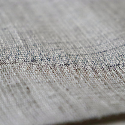 小千谷紬「小田島格子/濃墨」おだきん - 小田島克明