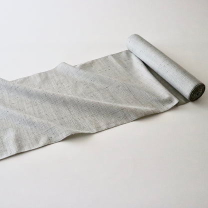 小千谷紬「小田島格子/濃墨」おだきん - 小田島克明