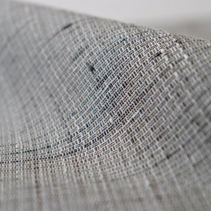 小千谷紬「小田島格子/濃墨」おだきん - 小田島克明