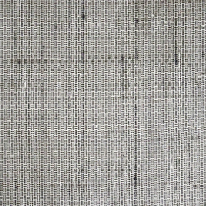 小千谷紬「小田島格子/濃墨」おだきん - 小田島克明