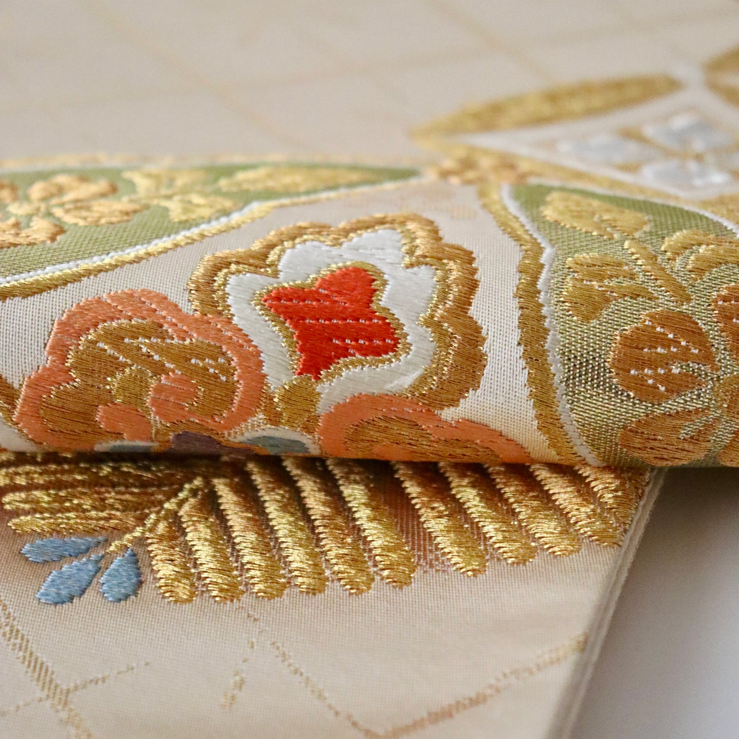 袋帯「松菱華文」熊井機業店