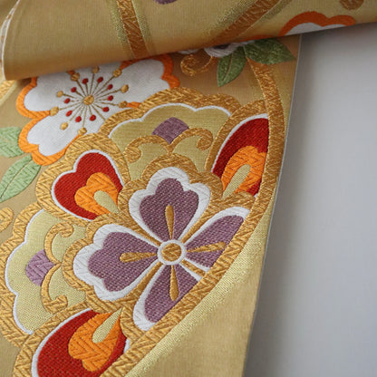 袋帯「華立涌」岡文織物