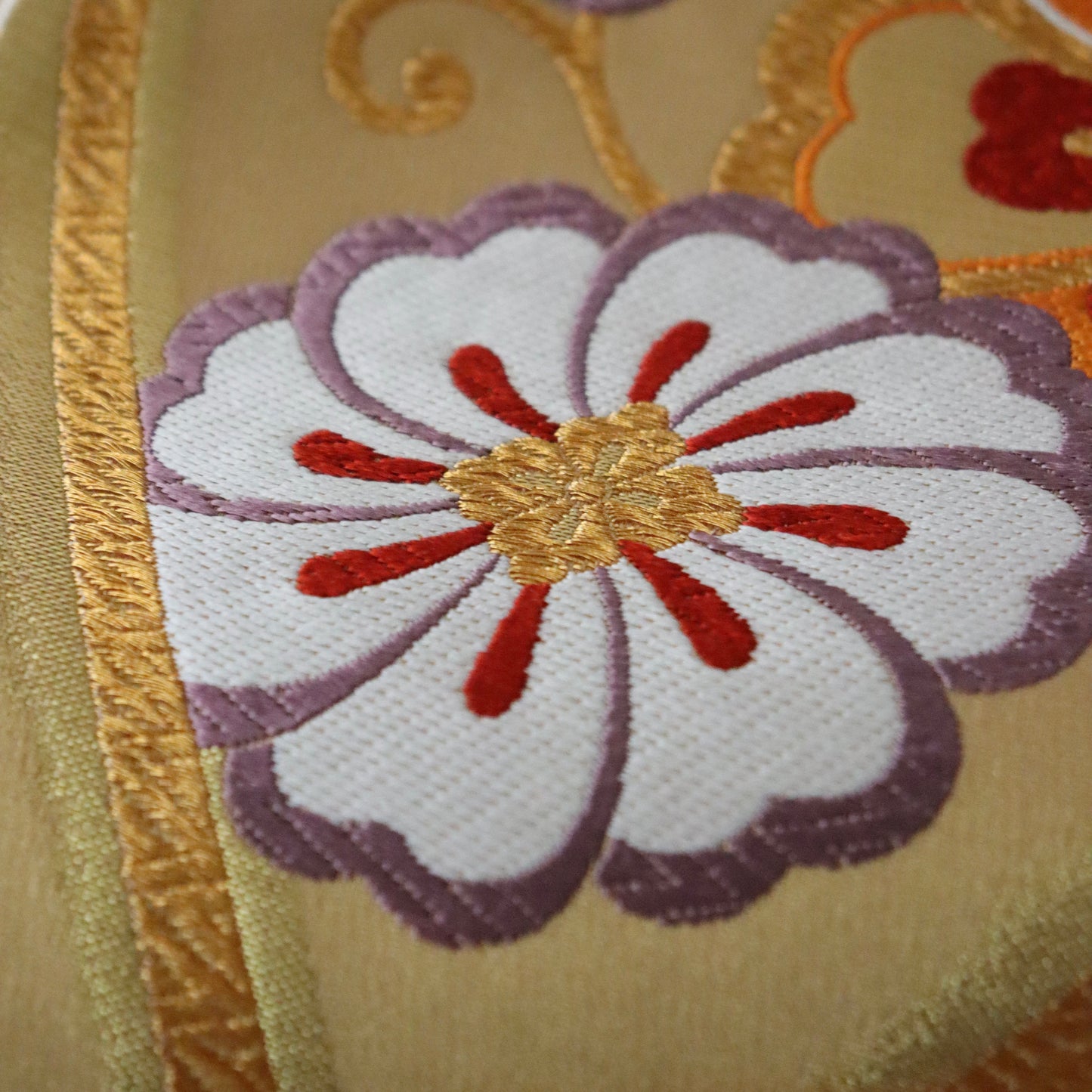 袋帯「華立涌」岡文織物