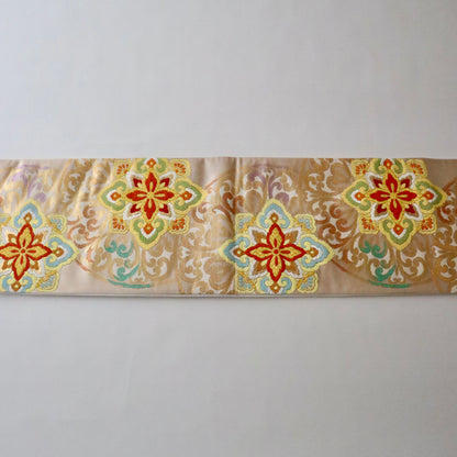 袋帯「伝承錦 - 唐草華文」絲屋善創