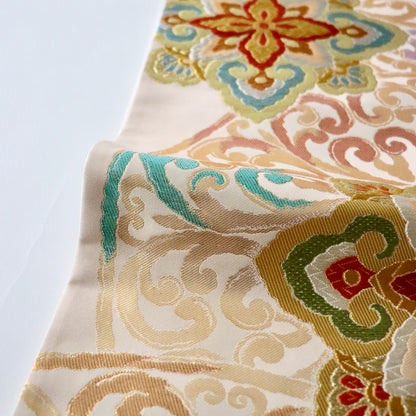 袋帯「伝承錦 - 唐草華文」絲屋善創