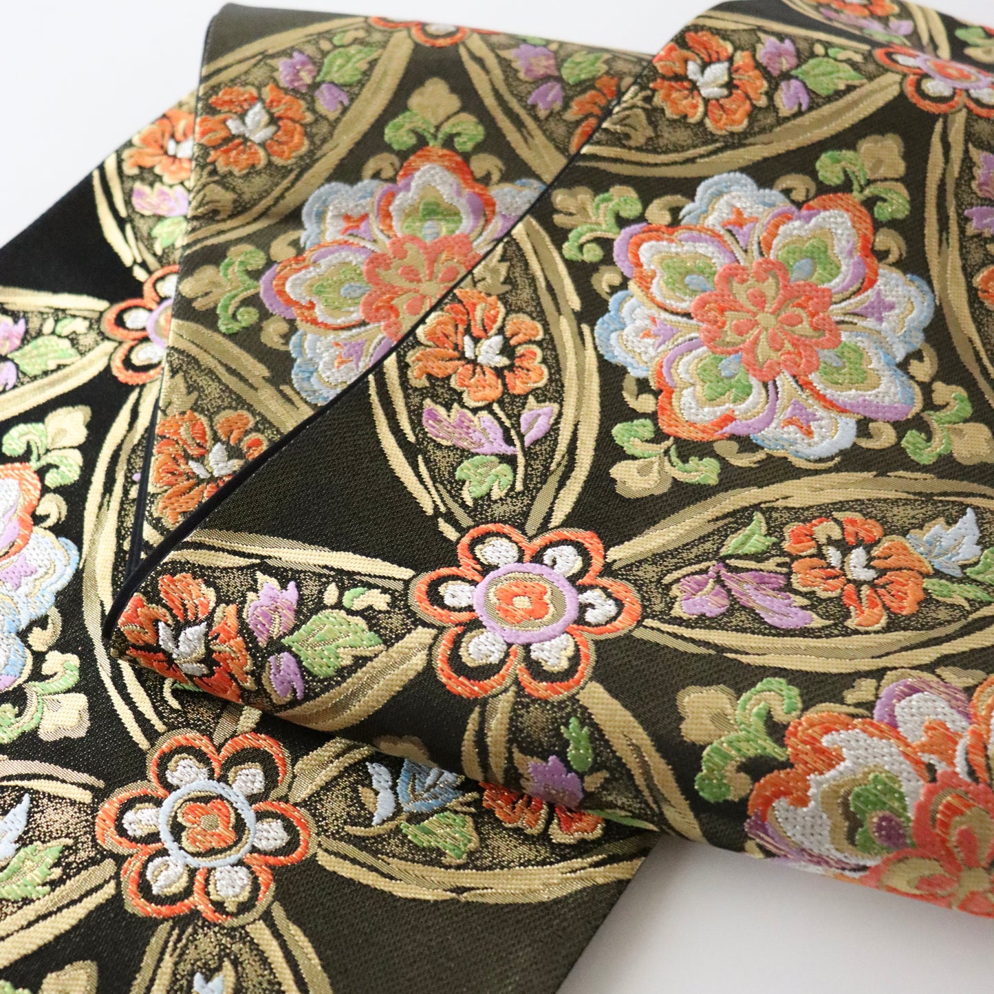 袋帯「七宝華文」川島織物