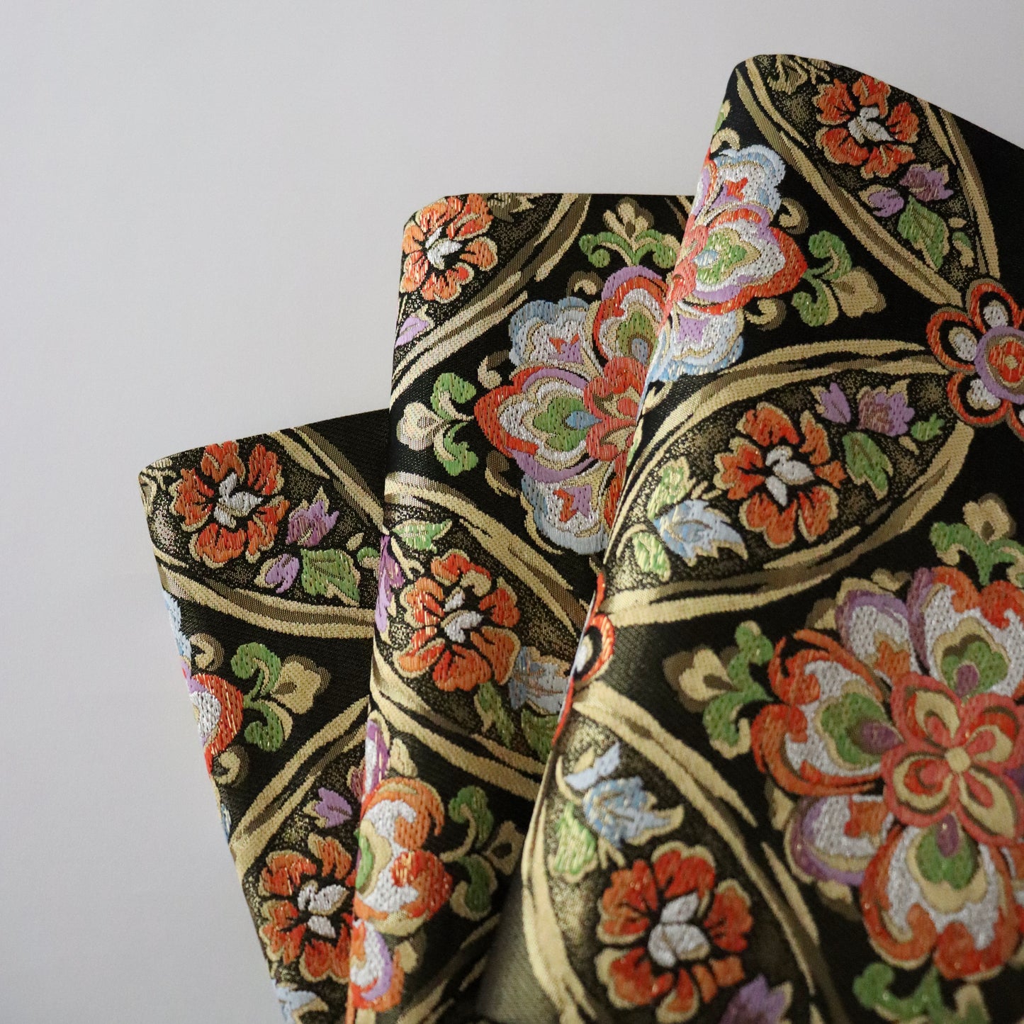 袋帯「七宝華文」川島織物