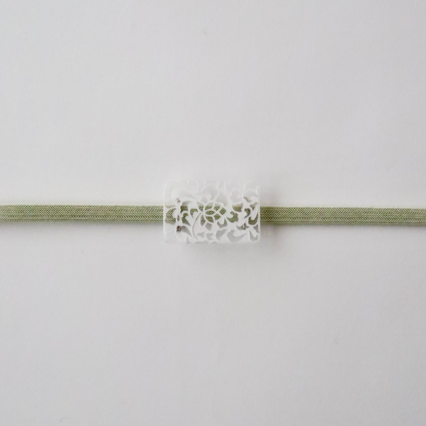 帯留「角花弁exo - clr」大原商店