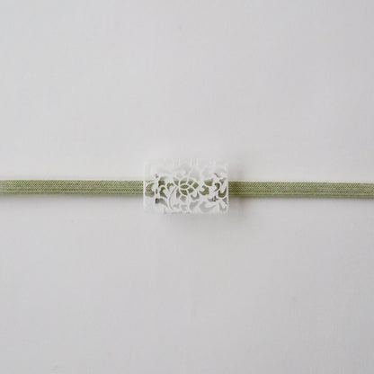 帯留「角花弁exo - clr」大原商店