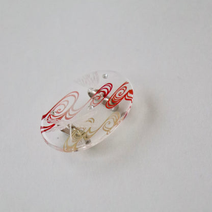 帯留「流水蜻蛉 - rd」大原商店