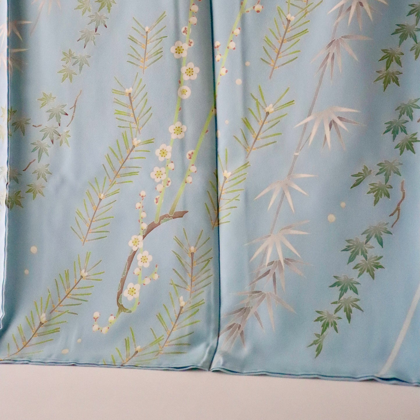 訪問着「加賀友禅 - 松竹梅桜楓」高田克也