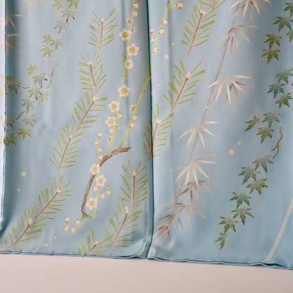 訪問着「加賀友禅 - 松竹梅桜楓」高田克也