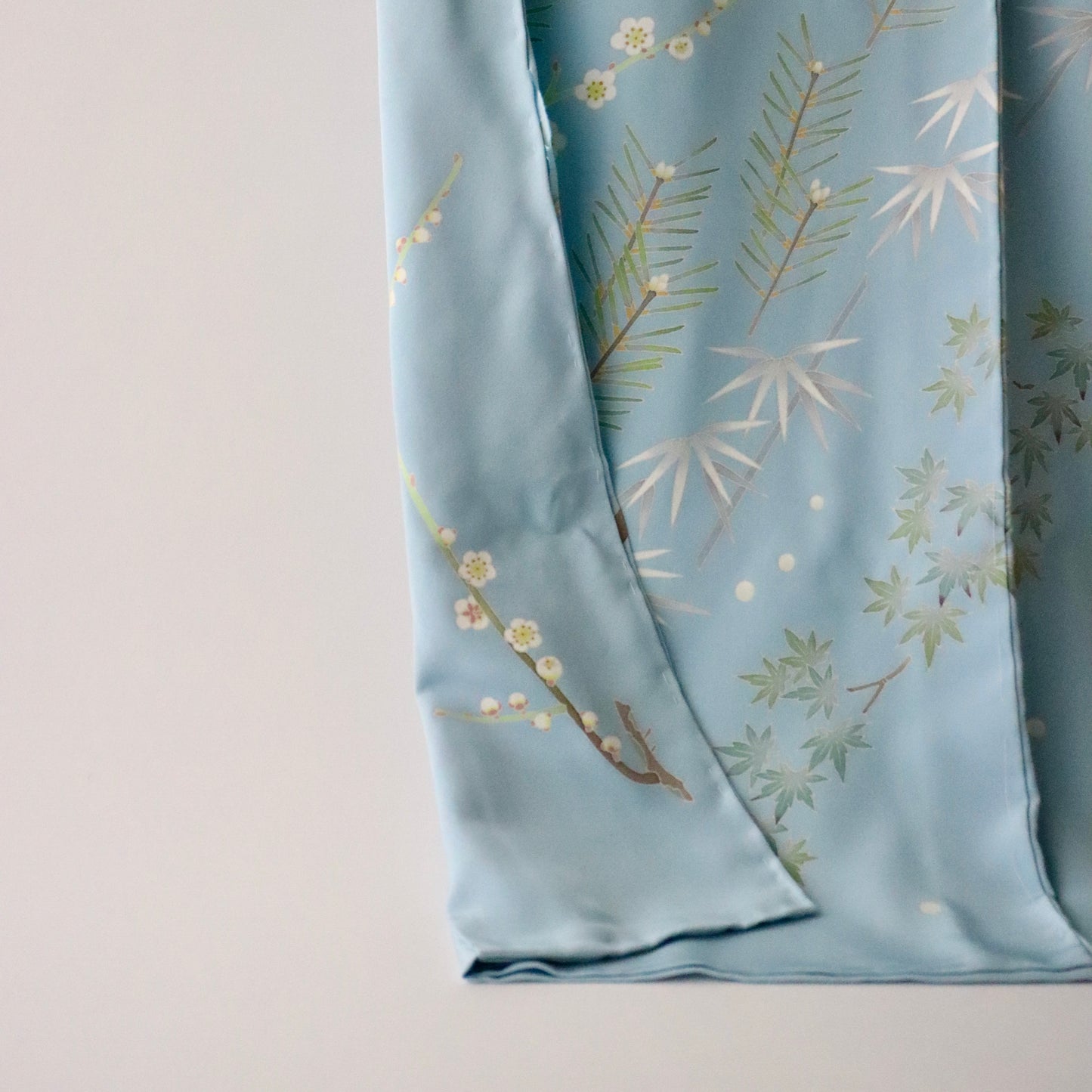 訪問着「加賀友禅 - 松竹梅桜楓」高田克也