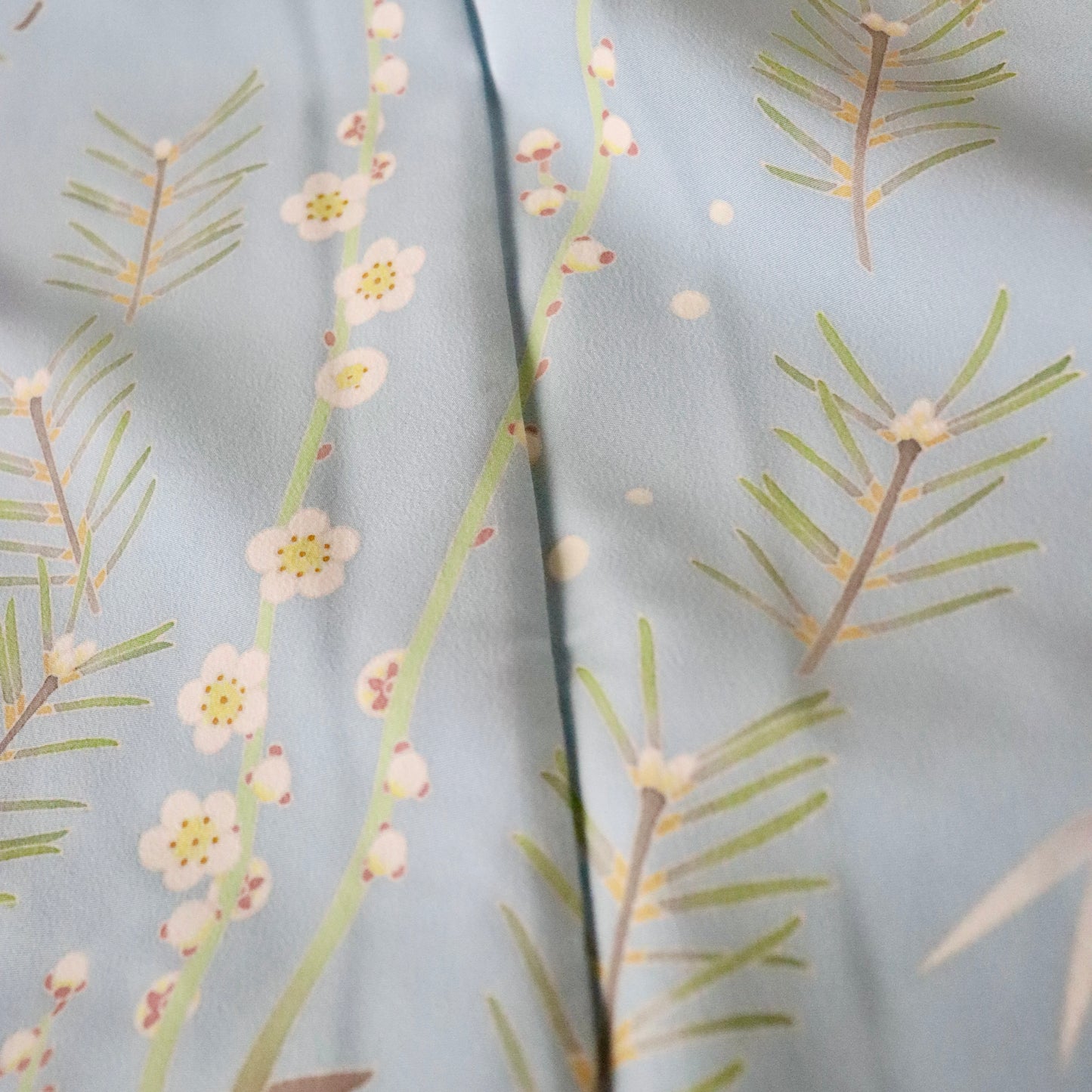 訪問着「加賀友禅 - 松竹梅桜楓」高田克也