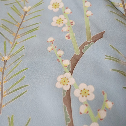 訪問着「加賀友禅 - 松竹梅桜楓」高田克也