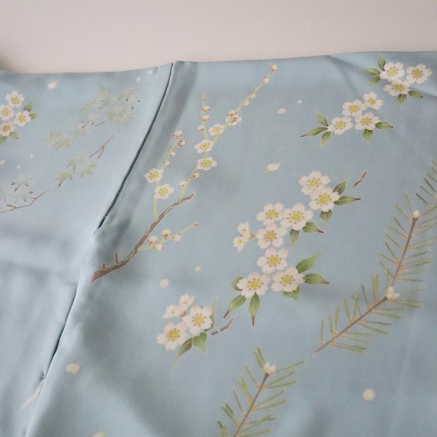 訪問着「加賀友禅 - 松竹梅桜楓」高田克也