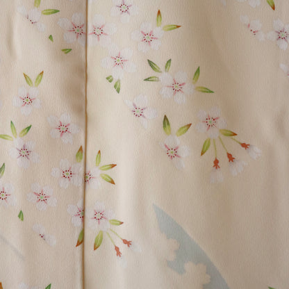 訪問着「加賀友禅 - 桜」高田克也