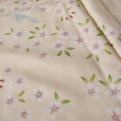 訪問着「加賀友禅 - 桜」高田克也