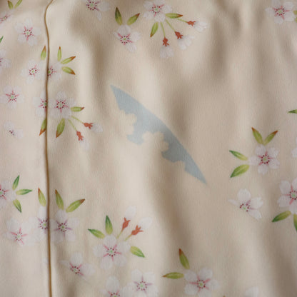 訪問着「加賀友禅 - 桜」高田克也